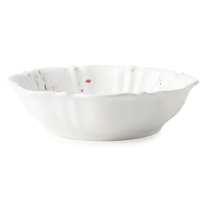 Berry & Thread Floral Sketch Cherry Blossom 13″ Serving Bowl – By Juliska