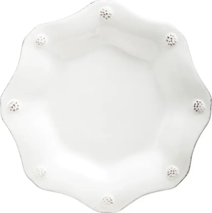 Berry & Thread Whitewash Scallop Tea Plate – By Juliska