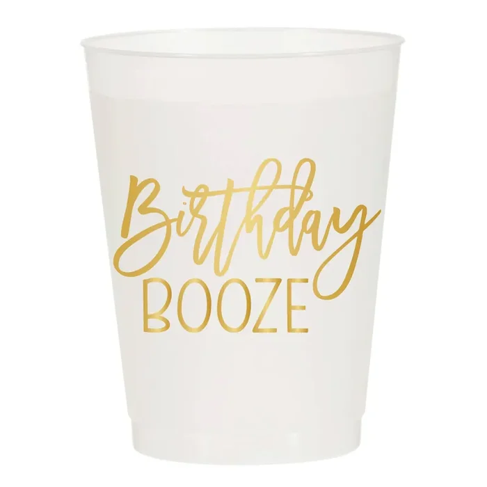 Birthday Booze Frosted Cups – Sip Hip Hooray