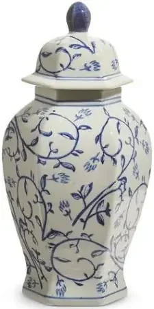 Blue and White Ginger Jar