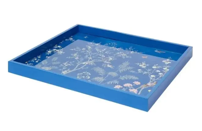 Blue Medium Chinoiserie Tray – Addison Ross