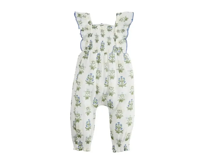 Blue Printed Baby Longall