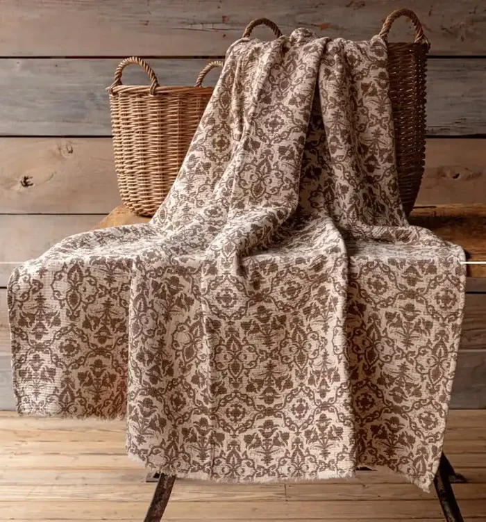 Botanical Print Throw