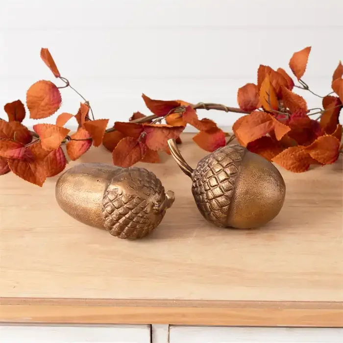 Brass Acorn