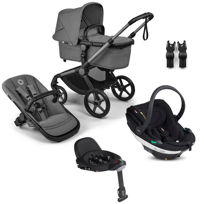 Bugaboo Fox 5 Renew BeSafe Travel System in Moon Grey