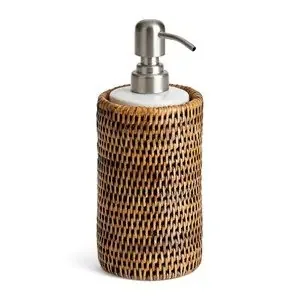 Burma Rattan Soap Dispenser