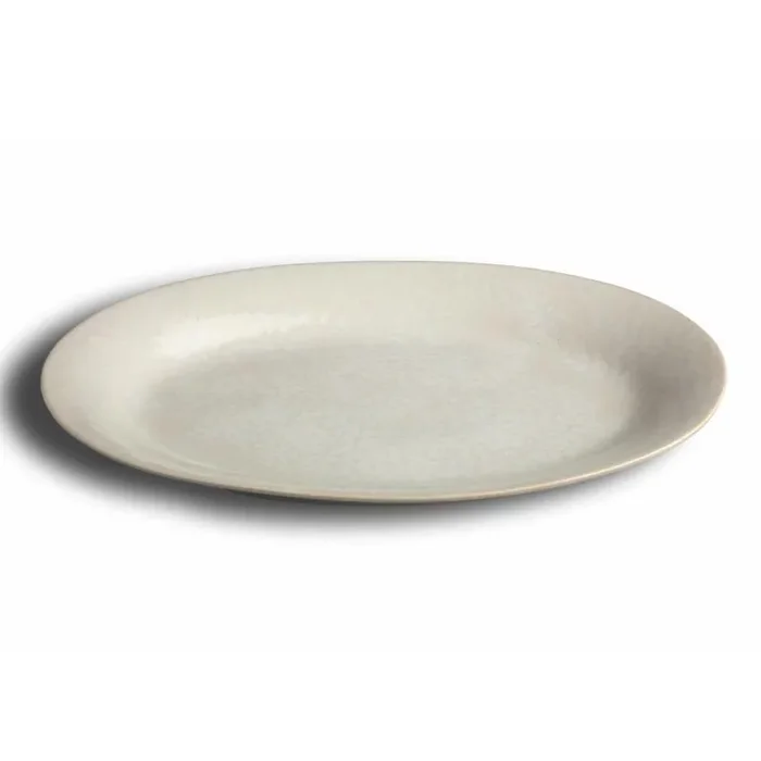 Carmel Ceramica Cozina White Oval Platter
