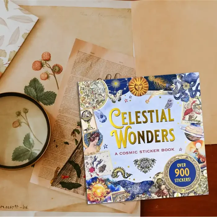 Celestial Wonders Sticker Book Cosmic Planets Stars Over 900 Stickers