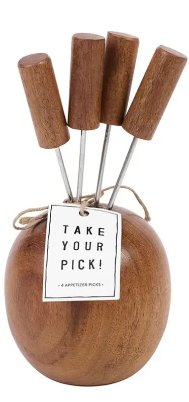 Charcuterie Appetizer Picks – Set of 4