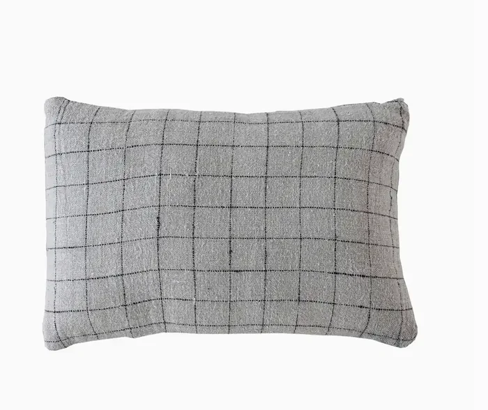 Charleroi Handwoven 100% Linen Pillow