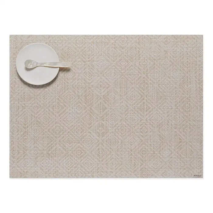 Chilewich Mosaic Rectangle Place Mats Set/4 (Almond)