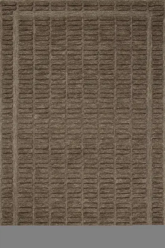 Chris Loves Julia x Loloi Bradley Cocoa / Cocoa Accent Rug (BRL-06)