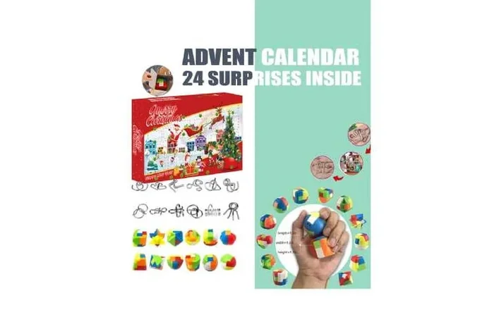 Christmas Blind Box Toy Set – Festive Gift for Kids, Brain Teasers & Puzzles
