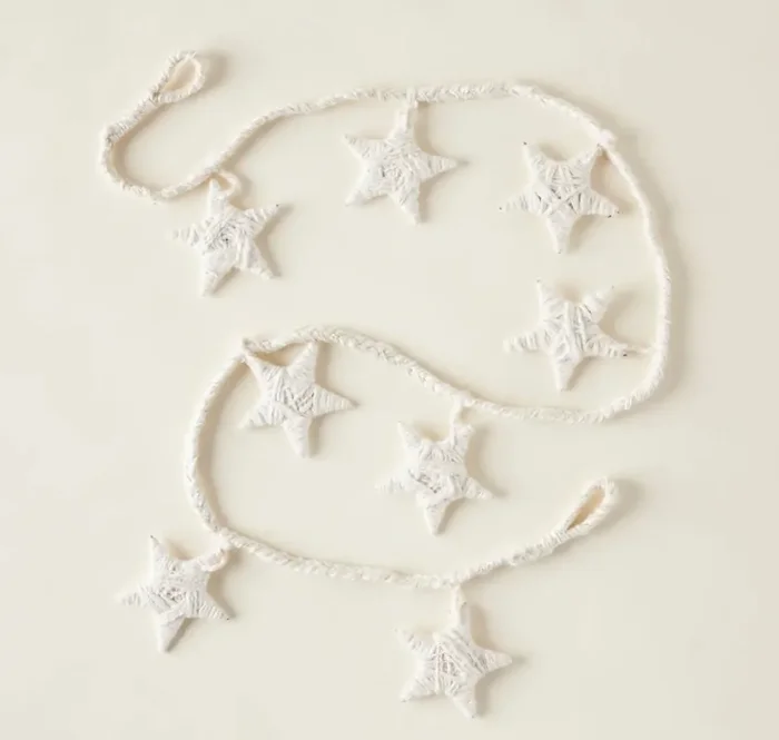 Cotton Star Garland