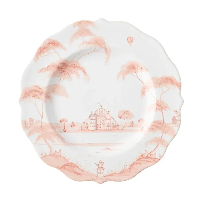 * Country Estate Dessert/Salad Plate – Petal Pink – Juliska