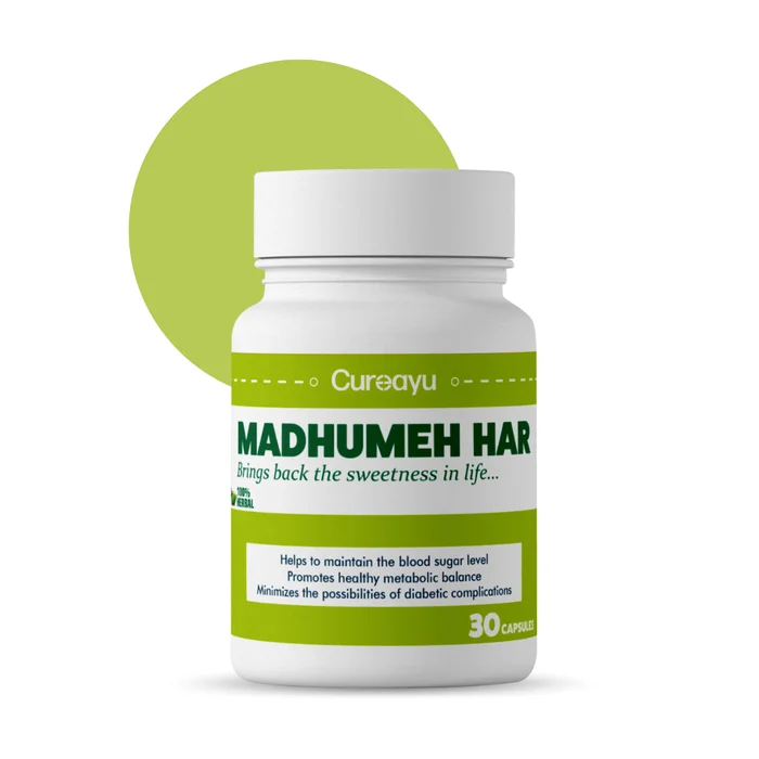 Cureayu Madhumeh Har Ayurvedic Capsules – 30 caps