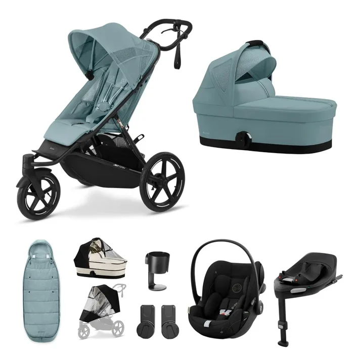 Cybex Avi Spin Luxury Bundle in Stormy Blue