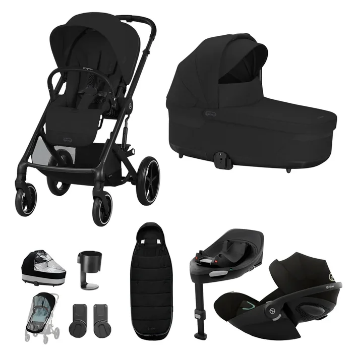 Cybex Balios S Lux Cloud G Plus Bundle – Moon Black