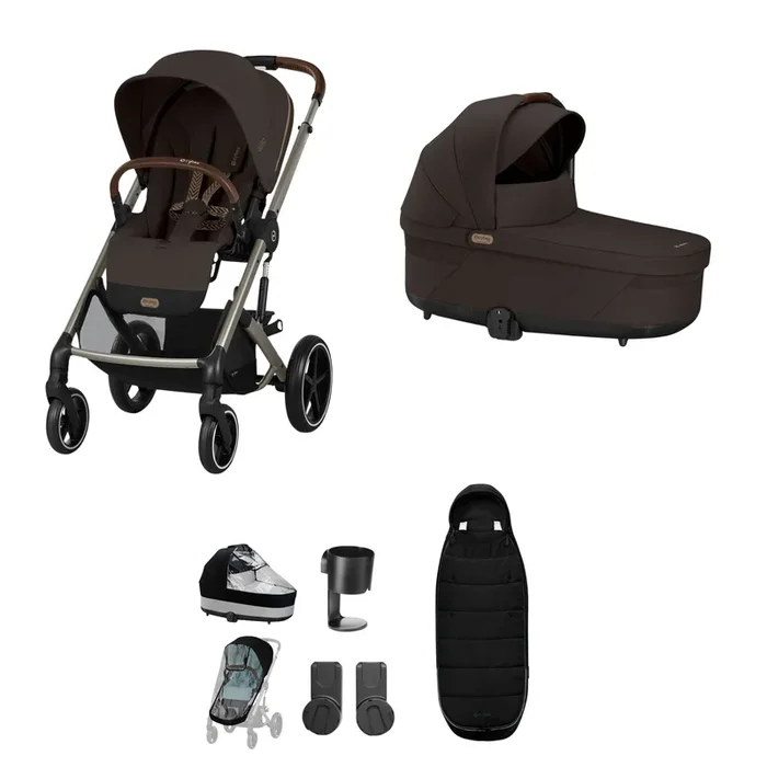 Cybex Balios S Lux Essential Bundle – Chocolate Brown