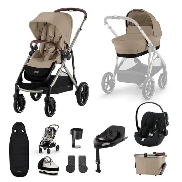 Cybex Gazelle S Cloud G Plus Bundle – Almond Beige