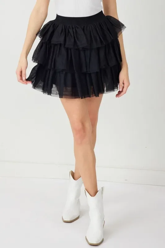 Dance With Me Skirt • Black