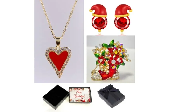 Dazzling Christmas Jewelry Set – Sparkle in Style