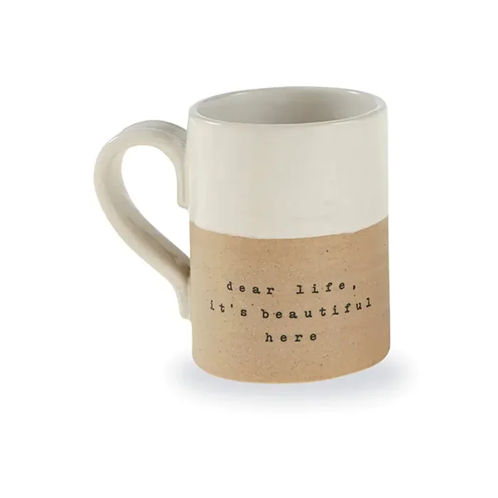 Dear Life It‘s Beautiful Here Coffee Mug