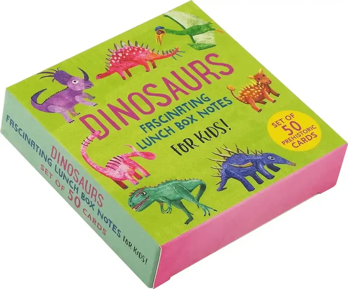 Dinosaurs Fascinating Lunch Box Notes for Kids! (Set of 50 Cards)