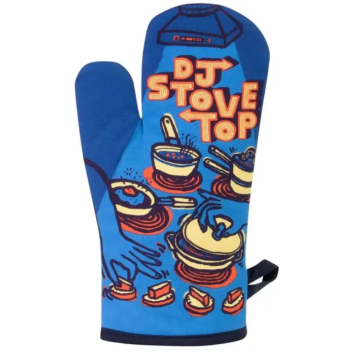 DJ Stovetop Thermal Oven Mitt Kitchen Thermal Single Pot Holder Unisex or Men‘s Gift BlueQ at GetBullish