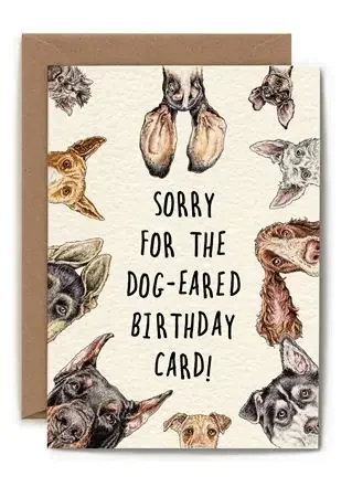 Dog Eared Card