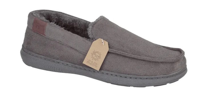 Drysdale Mens Slippers – GREY