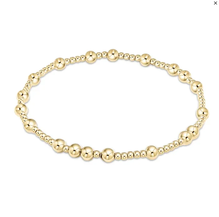 Egirl Hope Unwritten 4mm Bead Bracelet- Gold – enewton