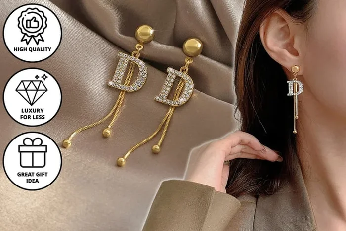 Elegant Long Drop Statement Earrings for Women