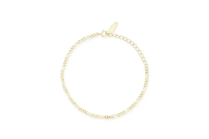 Elk & Bloom 14K Gold-Plated Sterling Silver Adjustable Chain Bracelet