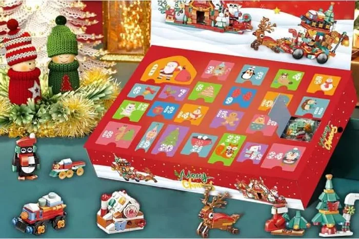 Enchanting 2024 Xmas Building Block Advent Calendar