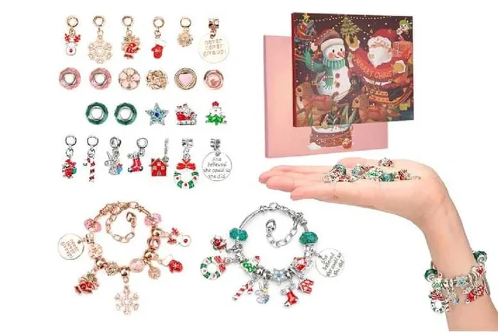 Enchanting Christmas Advent Calendar DIY Bracelet