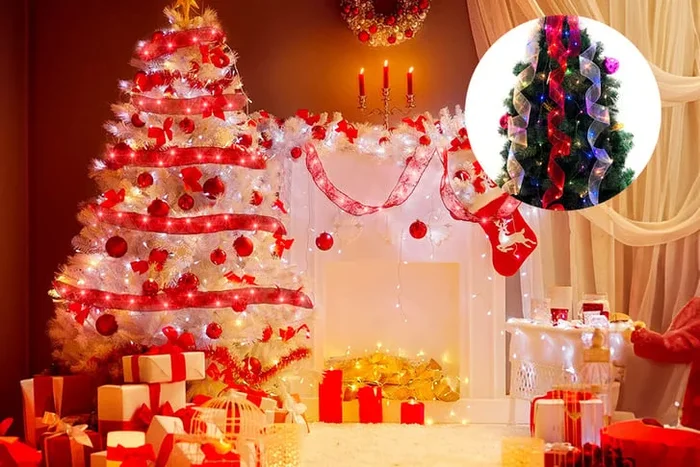 Enchanting Christmas Ribbon Fairy Lights – 3 Sizes & 6 Colours!