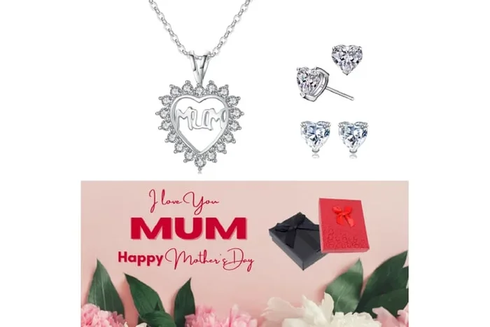 Enchanting Love Heart Jewelry Set with Gift Box