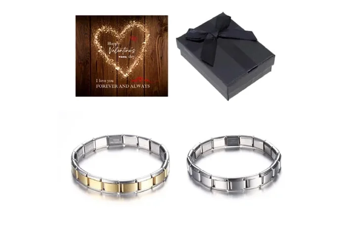 Enchanting Steel Bracelet & Valentine’s Surprise Box