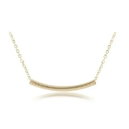 enewton-egirl 14″ Necklace Gold-Bliss Bar Small Gold