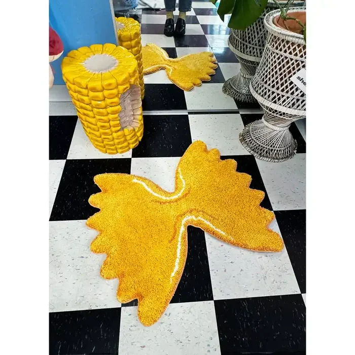 Farfalle Ultrasoft Rug Decorative Wall Mat Floorcloth Covering 28″ x 23″