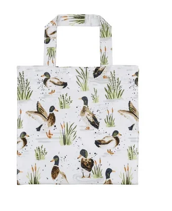 Farmhouse Ducks Bio PVC Bag – Small