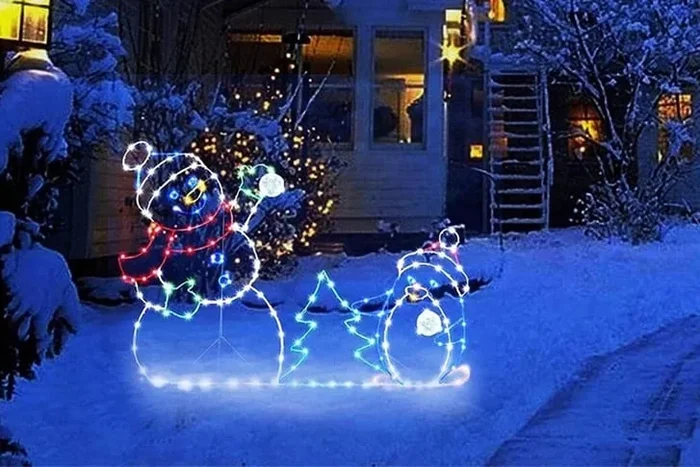 Festive LED Christmas Decorative Signage Light