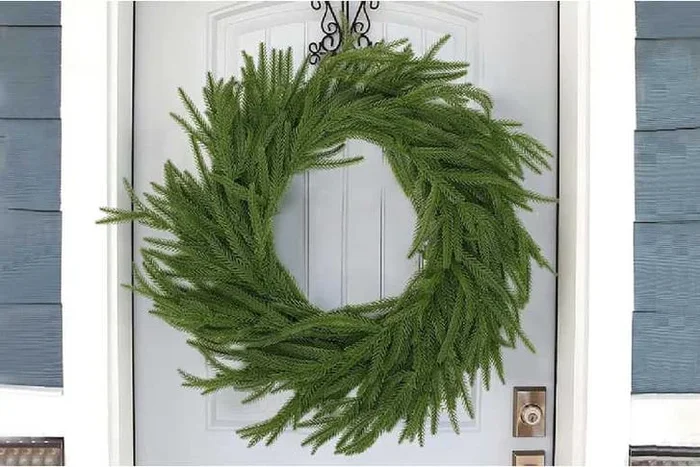 Festive Norfolk Pine Garland Extravaganza