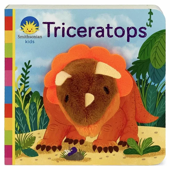 Finger Puppet Book – Triceratops