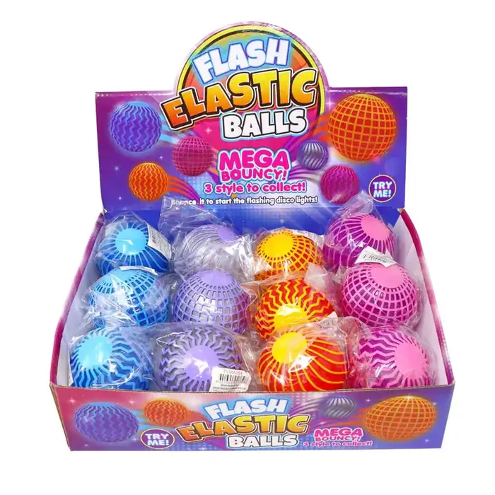 Flash Elastic Ball Pack of 12