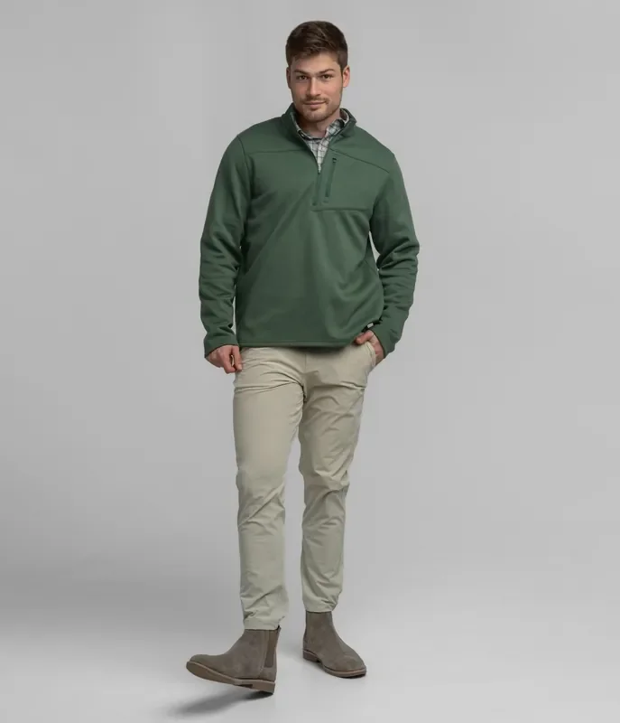 Fleece Essential Qtr Zip – Mallard