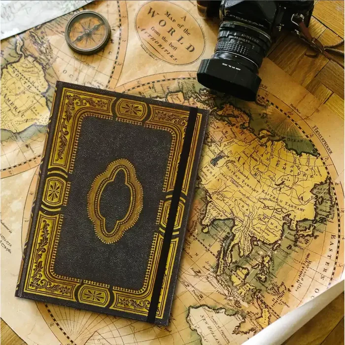 Gilded Onyx Journal Book bound-style binding Notebook 160 Pages