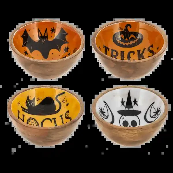 Halloween Bowls, 4 Styles