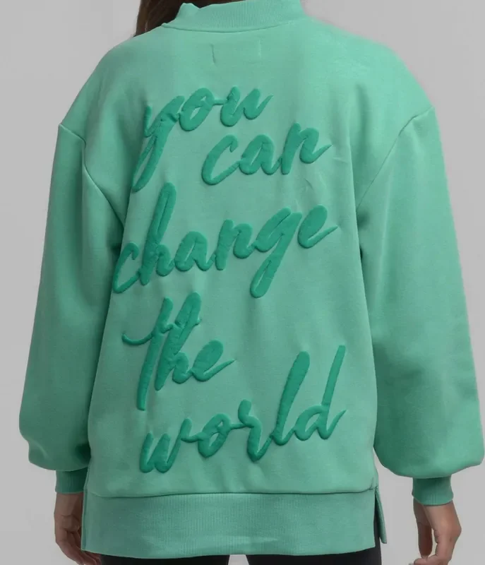 Happy Thoughts Puff Print Sweatshirt – Aloe